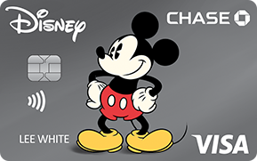 Clickable card art links to Disney(Registered Trademark) Visa(Registered Trademark) Card product page