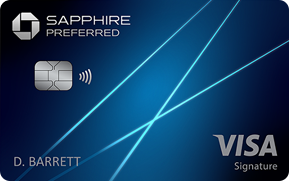 Clickable card art links to Chase Sapphire Preferred(Registered Trademark) credit card product page