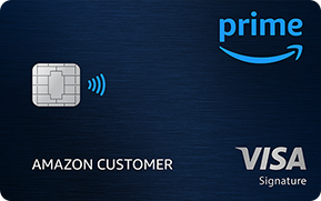 Clickable card art links to Prime Visa product page.