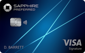 Chase Sapphire Preferred(Registered Trademark) credit card