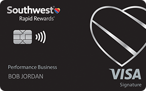 Clickable card art links to Southwest Rapid Rewards(Registered Trademark) Performance Business Credit Card product page