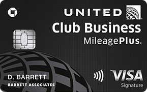 Clickable card art links to United Club (Service Mark) Business Card product page
