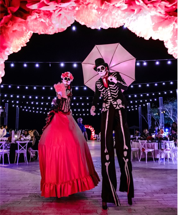 A Day of the Dead celebration in Cabo San Lucas