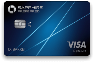 Chase Sapphire Preferred Card Visa Credit Card