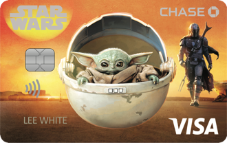 STAR WARS Rewards VISA® Cards from CHASE with The Mandalorian design