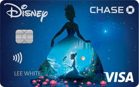 Disney Rewards VISA® Cards from CHASE with Tiana design