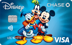 Disney Rewards VISA® Cards from CHASE with Mickey and Pals design