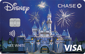 Disney Rewards VISA® Cards from CHASE with Sleeping Beauty Castle design
