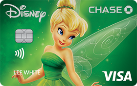 Disney Rewards VISA® Cards from CHASE with Tink design
