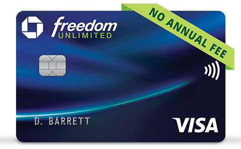  Chase Freedom Unlimited (Registered Trademark) credit card