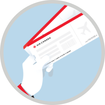 Priority boarding pass icon
