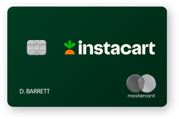 Instacart Mastercard card art