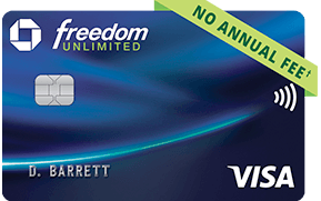 Chase Freedom Unlimited credit card