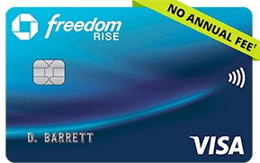Chase Freedom Rise credit card