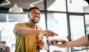 Woman with shopping bags