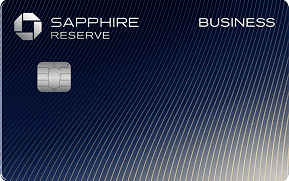 Clickable card art links to Chase Business Sapphire Reserve(SM) Credit Card product page