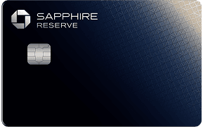 Clickable card art links to The New Chase Sapphire Reserve(R) Credit Card product page