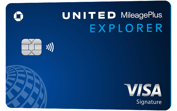 united explorer card tilted