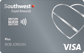 Clickable card art links to Southwest Rapid Rewards(R) Plus Credit Card product page