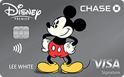 Clickable card art links to Disney(R) Visa(R) Card product page