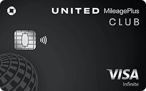 Clickable card art links to United Club(SM) Card product page