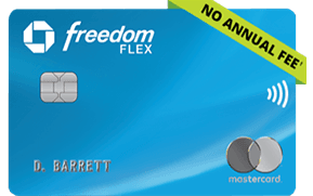 Clickable card art links to Chase Freedom Flex(R) Credit Card product page