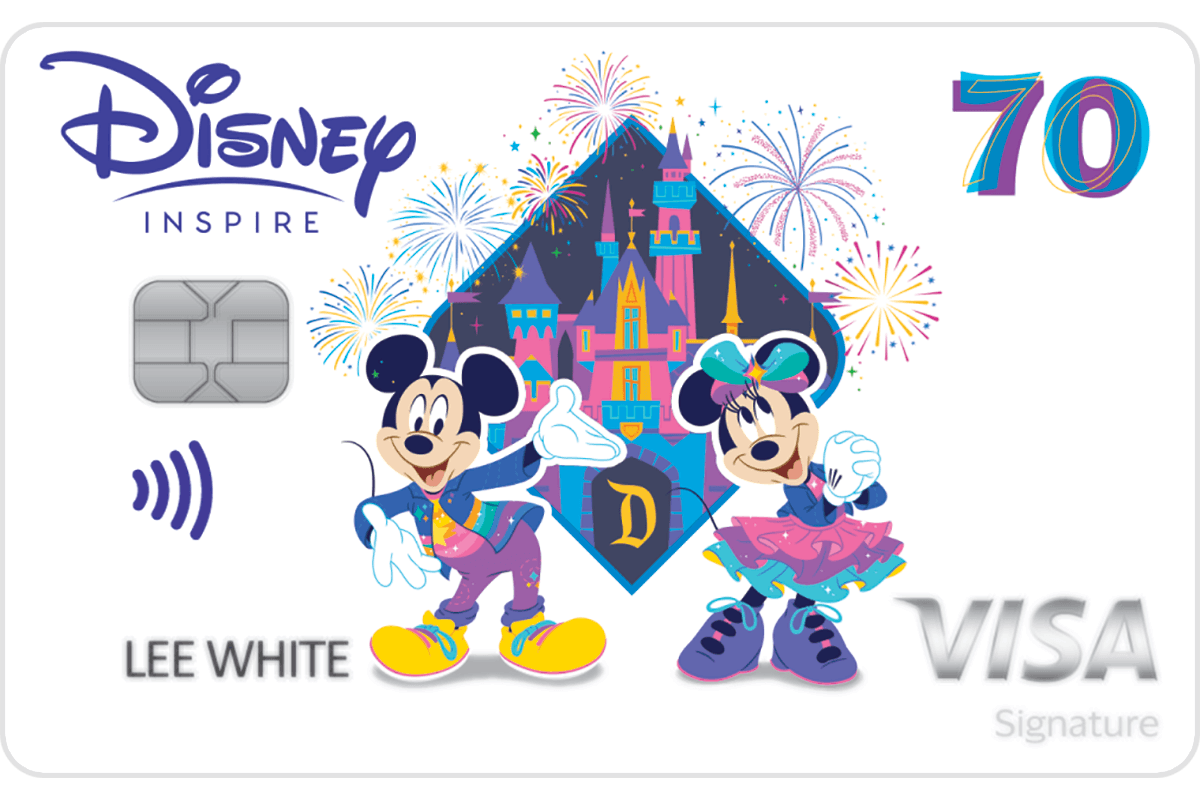 card disneyland inspire 70 border inspire