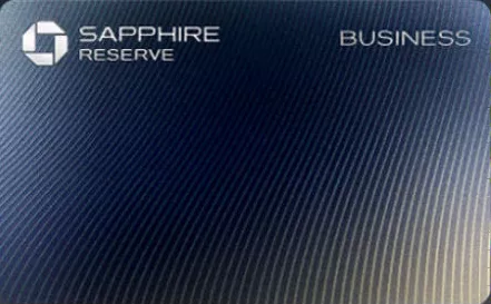 Sapphire Business Reserve (Registered Trademark) credit card