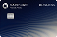 Sapphire Business Reserve (Registered Trademark) credit card
