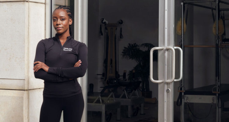 A woman with her arms crossed