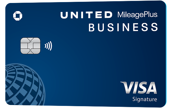united biz card tilted