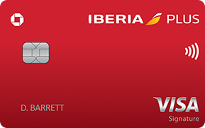 Clickable card art links to Iberia Visa Signature(R) Credit Card product page