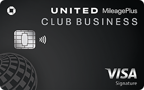 Clickable card art links to United Club(SM) Business Card product page