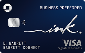 Clickable card art links to Ink Business Preferred(R) Credit Card product page