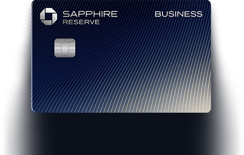 Sapphire Reserve Business card shadow