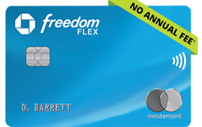 Clickable card art links to Chase Freedom Flex(R) Credit Card product page