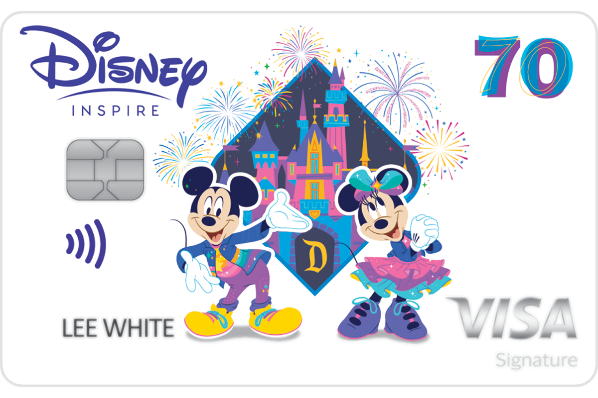 card disneyland inspire 70 border inspire