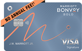 Clickable card art links to Marriott Bonvoy Bold(R) Credit Card product page
