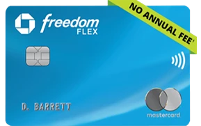 Clickable card art links to Chase Freedom Flex(R) Credit Card product page