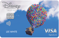 Disney Inspire VISA® Cards from CHASE with UP balloon design