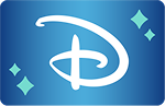 Disney logo card design icon