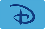 Disney logo card design icon