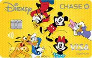 Disney VISA® Cards from CHASE with Mickey and Friends design