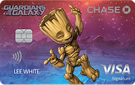 Disney VISA® Cards from CHASE with Groot design
