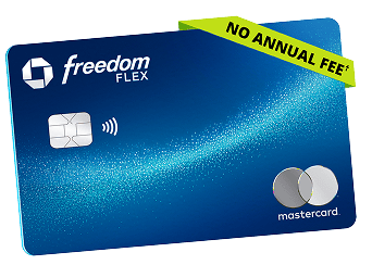 Chase Freedom Flex Credit Card. NO ANNUAL FEE. Contactless icon. Mastercard