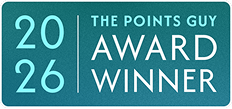 The Points Guy Award Winner 2026 badge