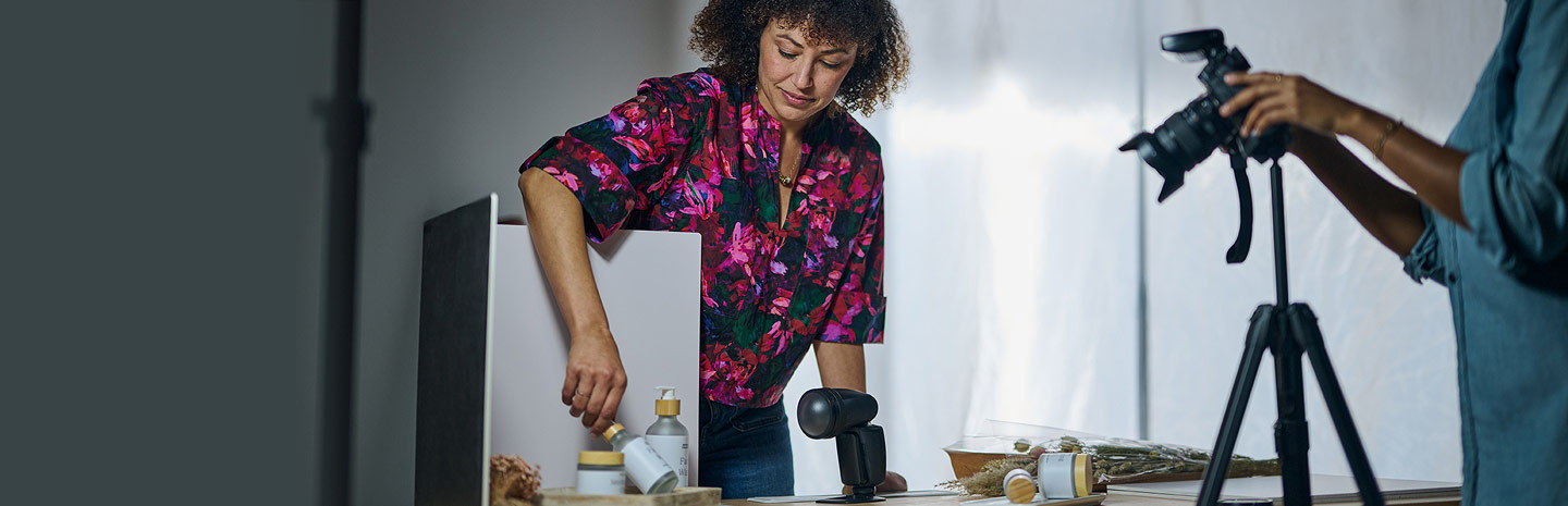Woman looking at a BOXFOX