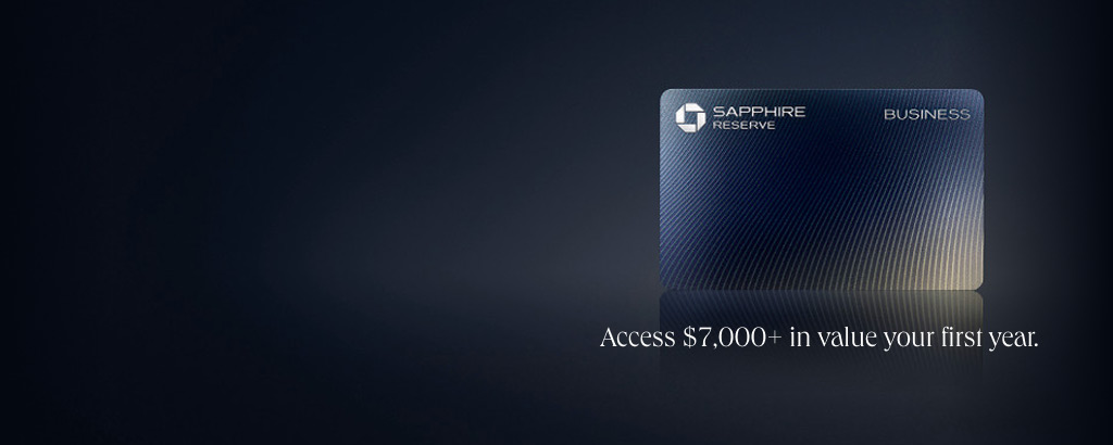 Sapphire Reserve for Business card art