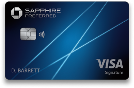 Chase Sapphire Preferred Card Visa Credit Card