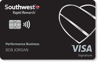 Southwest Rapid Rewards(Registered Trademark) Performance Business Credit Card.